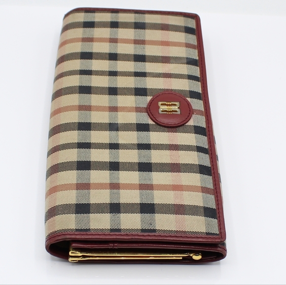 DAKS plaid envelope purse/wallet - Picture 10 of 12